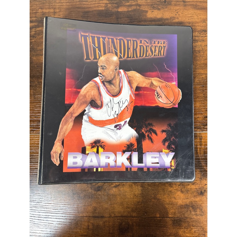 1993 Charles Barkley Collector's Edition 14 Card Set & Binder COA 3201/5000 NBA